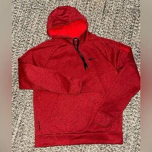 Nike Men's Therma-Fit Red Nike Hoodie size M
